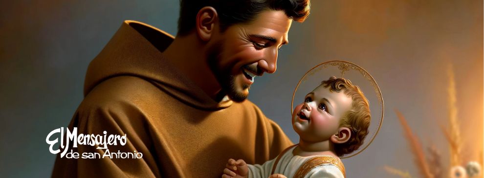 San Antonio con el Niño Jesús